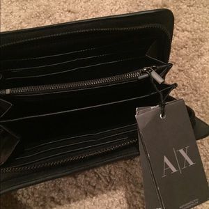 NWT Black Armani Exchange Wallet